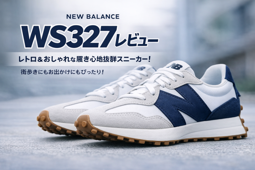 【WS327レビュー】買う前に知りたい！サイズ感・履き心地・口コミまとめ