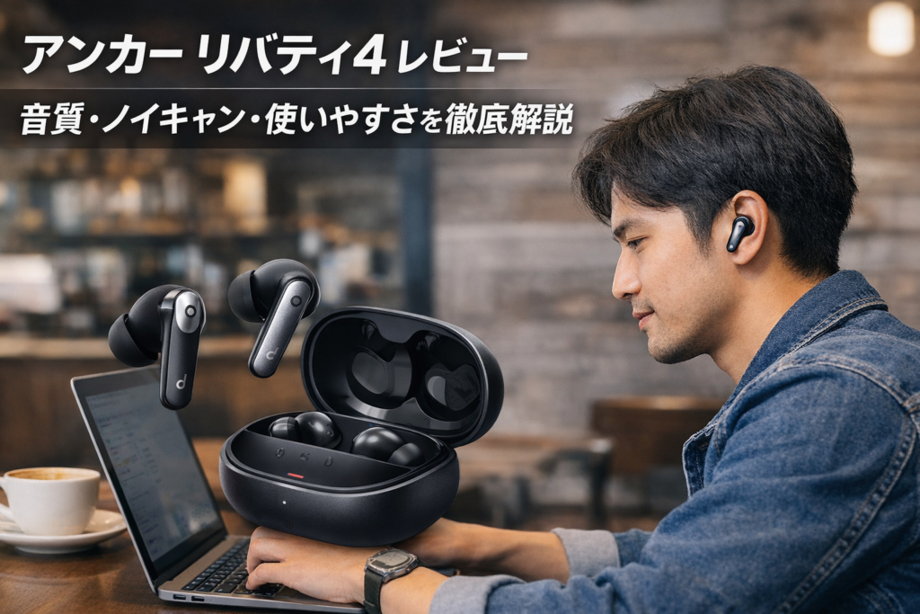 アンカー リバティ4レビュー｜音質・ノイキャン・使いやすさ徹底解説